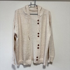 韓国風レディースカーディガンの画像