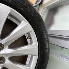 70カムリ純正17インチホイール＆タイヤ4本セットの画像