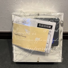 他の出品物とセットで無料　プリザーブドフラワー　置き時計の画像