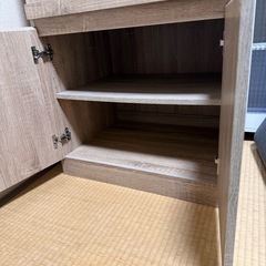 LOWYA食器棚　スリムハイタイプの画像