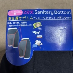 （新品未使用）重ねばき、サニタリーボトム2枚セットの画像