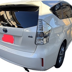 現車確認必須　プリウスα H24 前期 車検付きの画像
