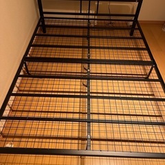 ダブルベッド　フレームの画像