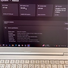 Let's note CF-LV9 Windows 11 Pro / Intel Core i5-10310U / 実装RAM8GB / SSD512GB の画像