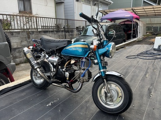モンキー‼️88cc 5速ミッション　武川ヘッド  実働　室内保管