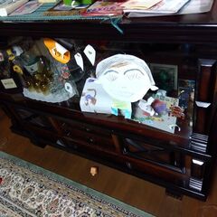 【遺品整理】サイドボード リビングボード リビング収納★中古★現状渡しの画像