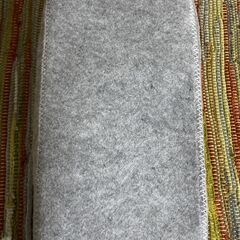 M734  IKEA  PUDDA  バスケット  15x28x10cm グレーの画像