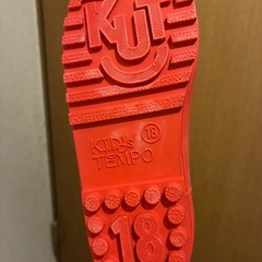 キッズラバーレインブーツの画像