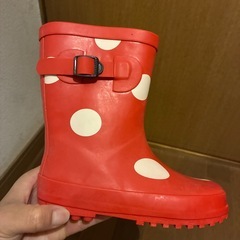 キッズラバーレインブーツの画像