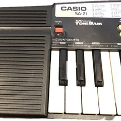 ★【カシオのミニキーボード「SA-21」】★の画像