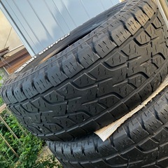 (引き取り)LT285/55/20R中古モンスタタイヤ4本　の画像