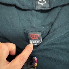 ベビードール  ミッキーパーカー  140サイズの画像