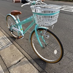 マハロ　22インチ　自転車　子供用　　の画像