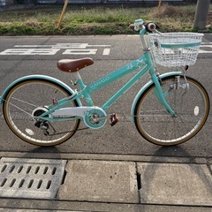 マハロ　22インチ　自転車　子供用　　の画像