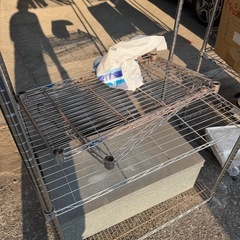 メタルラック スチールラック エレクター 棚 収納 スチール棚 ステンレスラック　大型　の画像