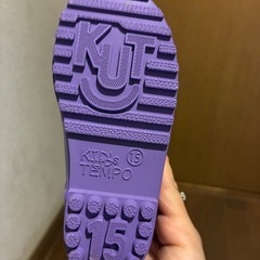 キッズラバーレインブーツの画像