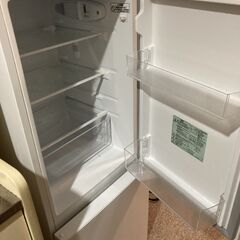 133Ｌ 冷蔵庫◆ニトリ◆2ドア直冷式冷凍冷蔵庫 133L◆白の画像