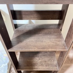 3段　収納棚　本棚の画像