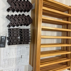 ベビーサークル ナチュラル 木製8枚セットの画像