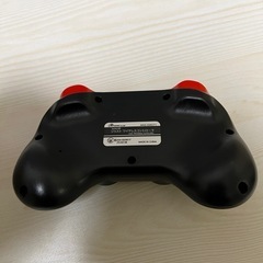 ワイヤレスコントローラー ANS-SW071 ブラック／レッドの画像