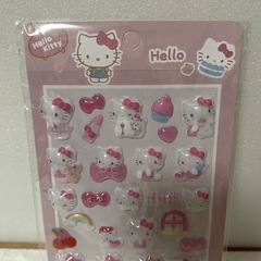 キティ☆ぷくぷくシールの画像