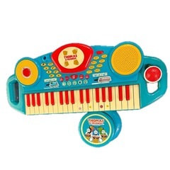 機関車トーマス　キーボード　丸椅子　セット　ジャンク品の画像