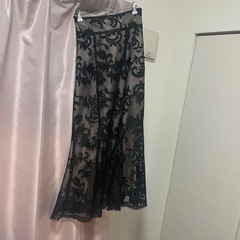 SNIDEL スナイデル レースアップマーメイドスカートの画像