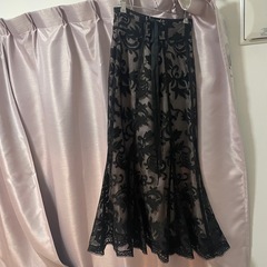 SNIDEL スナイデル レースアップマーメイドスカートの画像