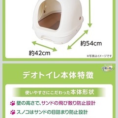 デオ猫トイレの画像