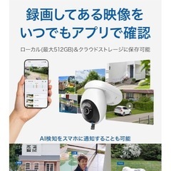 防犯カメラ、ペットカメラの画像