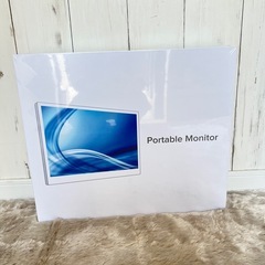 新品 自立式 ポータブルモニター  TypeC充電 15.6型 軽量 薄型の画像
