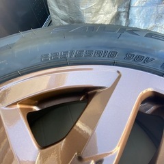 新車外し スバル フォレスター 純正18インチ ホイール&タイヤ 4セットの画像