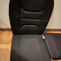 サポートクッション 2点・背もたれ付 スインプ 低反発ダブルクッション1点の画像