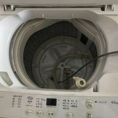 【三洋4.5kg全自動洗濯機】動作確認済み現状渡しの画像