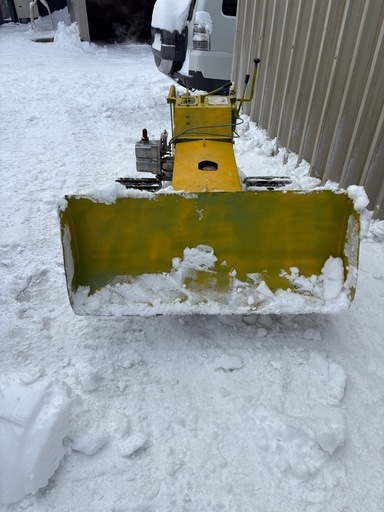 除雪機　ミニドーザ　購入者決まりました
　
