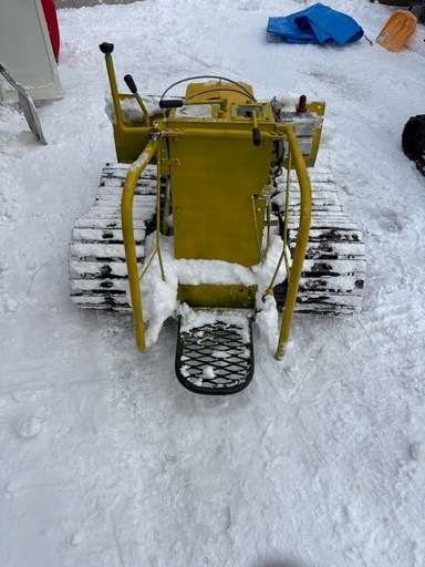 除雪機　ミニドーザ　購入者決まりました
　