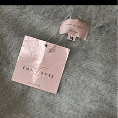 EMMAJAMES ミントグリーン 長袖 ハイネック Mの画像