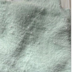 EMMAJAMES ミントグリーン 長袖 ハイネック Mの画像