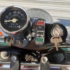遠方配達可　他出品車両あり　コレダ50スクランブラー　原付バイク　2ストミッションクラッチ付4速の画像