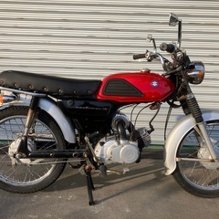 遠方配達可　他出品車両あり　コレダ50スクランブラー　原付バイク　2ストミッションクラッチ付4速の画像