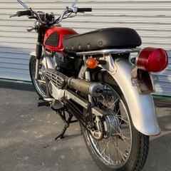 遠方配達可　他出品車両あり　コレダ50スクランブラー　原付バイク　2ストミッションクラッチ付4速の画像