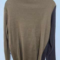 a.v.v HOMME/アーヴェヴェオム　メンズ切り替えニットの画像