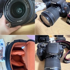 Canon 一眼レフカメラEOS kiss X7i レンズセットDS126431　カメラケース付きの画像
