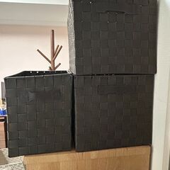 ニトリ収納ボックス3点セット 安くお譲りしますの画像