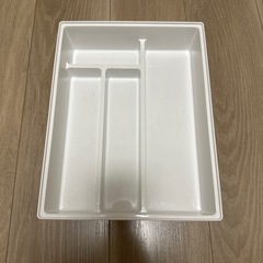 スリーコインズ スライド式カトラリーケース　カトラリー収納　カトラリートレイの画像