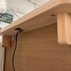 後付けヘッドボードの画像