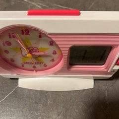 HELLO KITTY 置き時計の画像