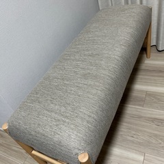 　ニトリ　ダイニング　ベンチの画像