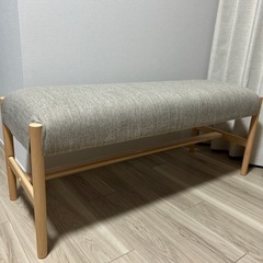 　ニトリ　ダイニング　ベンチの画像