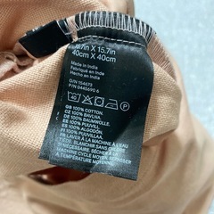 h&m home クッションカバー　40×40の画像